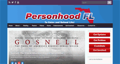 Desktop Screenshot of personhoodfl.com